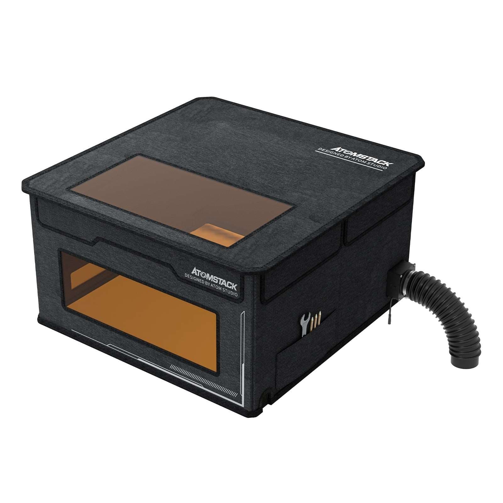 New arrival Atomstack B2 protective case for laser engraving machine with ventilation - Atomstack Factory Store