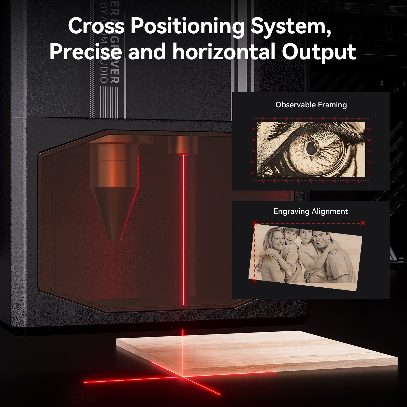 ATOMSTACK A70 X70 Pro Laser Engraver 77W COS Blue Light Laser Power with F60 Air Assist Set 24000mm/min Auto Focus with 4.3 inches Control Monitor 500x400mm Work Area