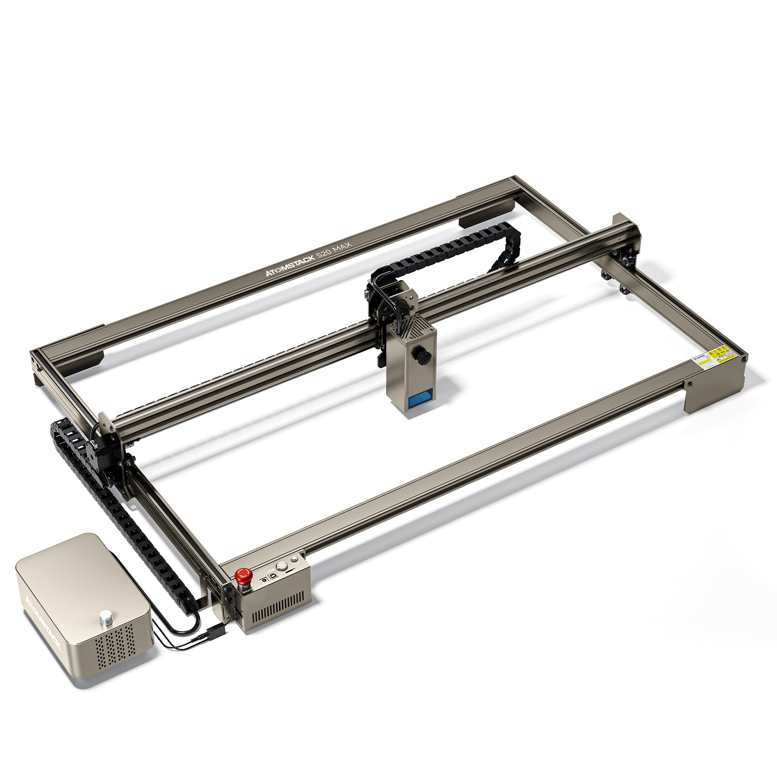 【Pre-sale】Atomstack S20 Max 20w Large Size Eye Protection Laser Engraver With F30 Air Assist - Atomstack Outlet Store