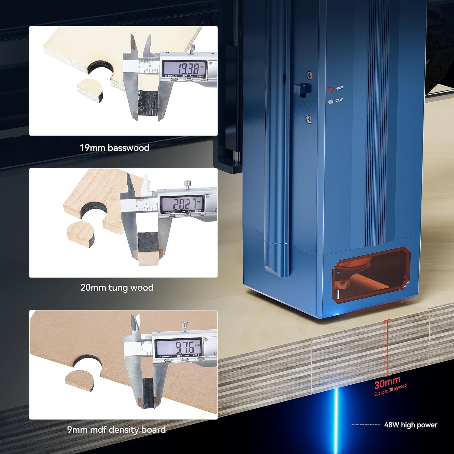 ATOMSTACK A40 S40 X40 Pro Laser Engraving Machine 210W Wth Air Assist 24W/48W One-Button Switching Laser Engraver Cutter