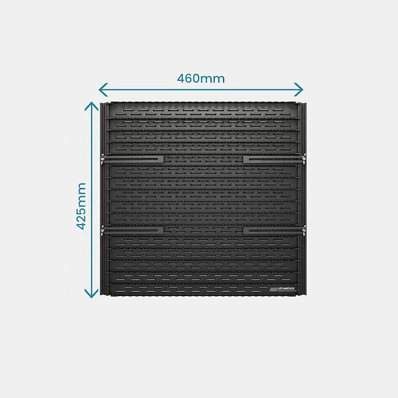 ATOMSTACK MAKER F3 Matrix Laser Honeycomb Work Table, 460 x 425 mm, Metal Honeycomb Worktop, Protective Plate, Laser Bed Table, Suitable for A5 Pro/A10 Pro/A20 Pro CO2/Diode/Fibres, Laser Engraving