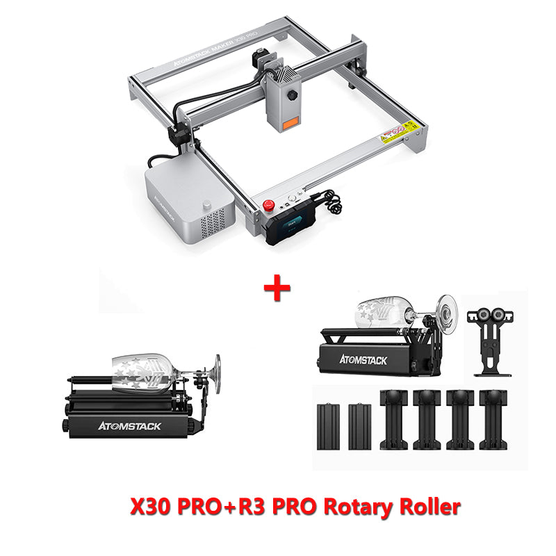 ATOMSTACK S30 Pro A30 PRO X30 PRO 160W Laser Engraving Machine with Air Assist Kits, 33W Output Professional Laser Cutting Machine, Business Marking Machine, Ultra-fine Carving and Faster Cutting, Best Gifts for Him