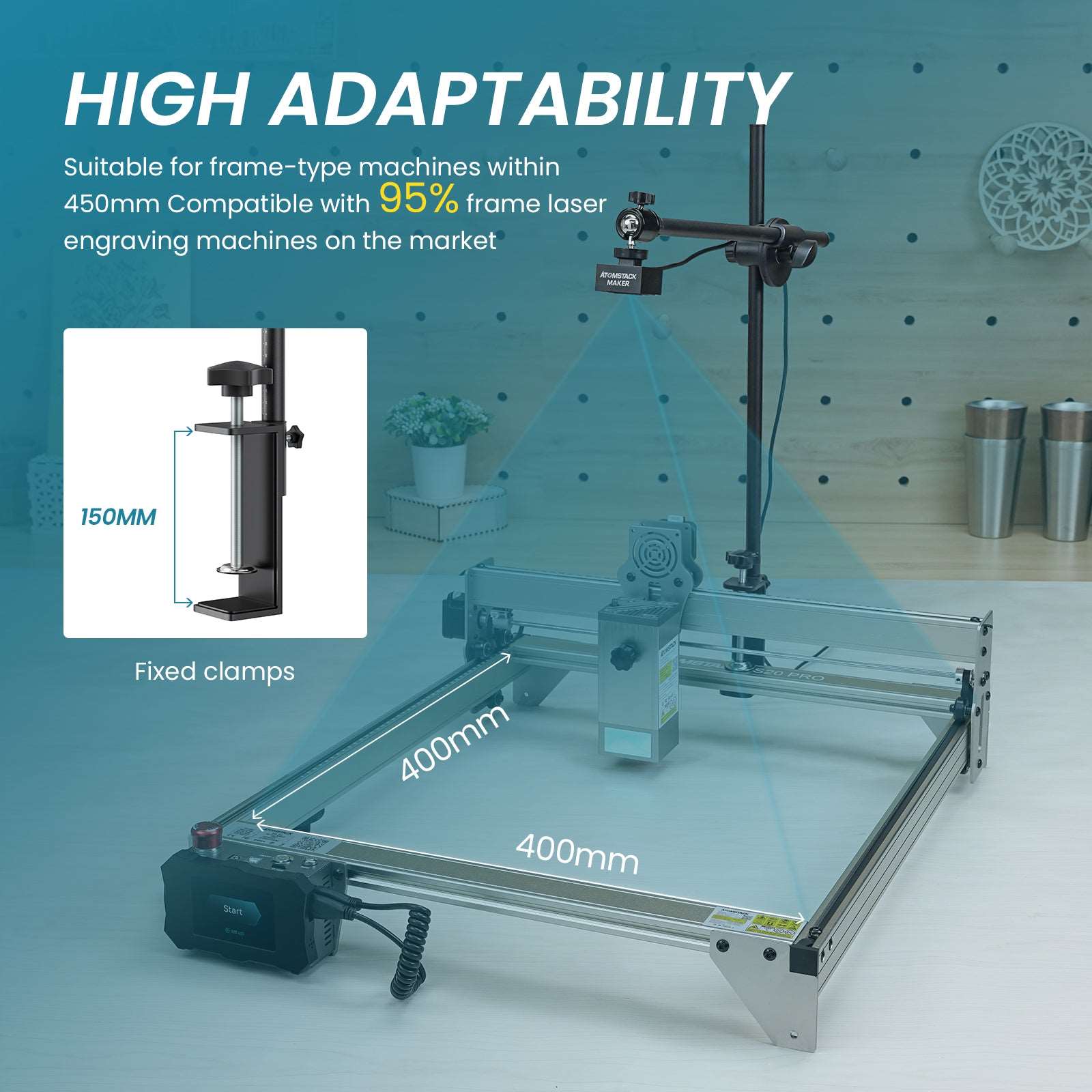 New arrival Atomstack maker AC1  laser camera - Atomstack Factory Store