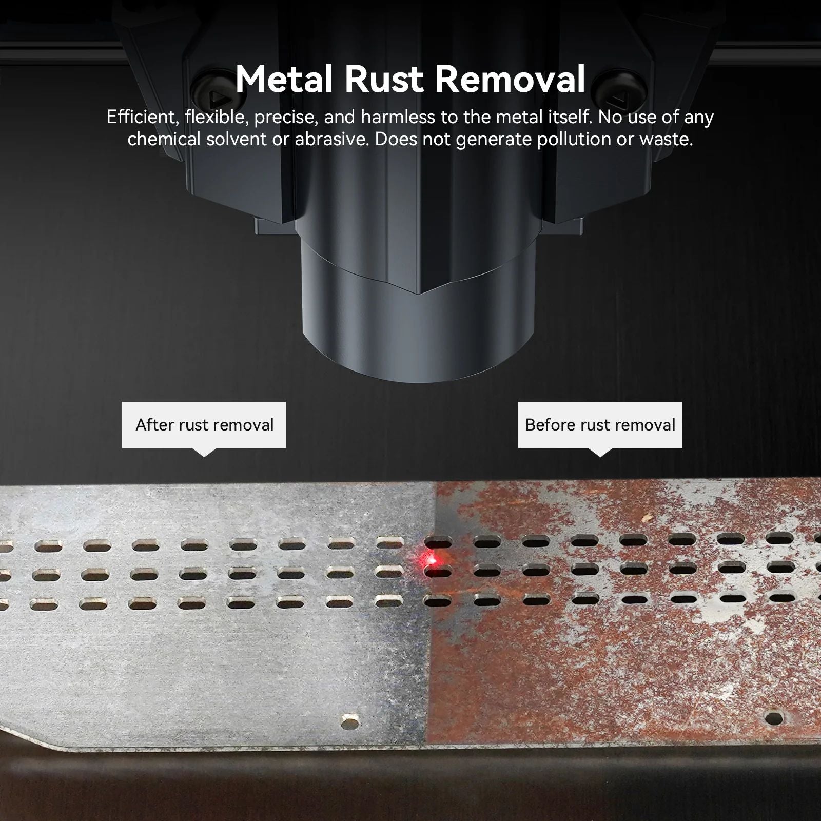 AtomStack A20 Pro 1064nm Infrared Laser Maker 20W Fiber Deep Laser Marking Engraving Machine Metal Cutting Rust Removal 40x40cm