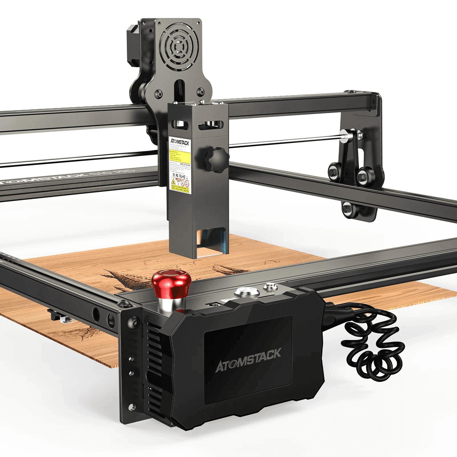 Atomstack S10 Pro 50W Diode Laser Engraver Mini Portable Engraving Machine For Wood Metal Acrylic - Atomstack Outlet Store