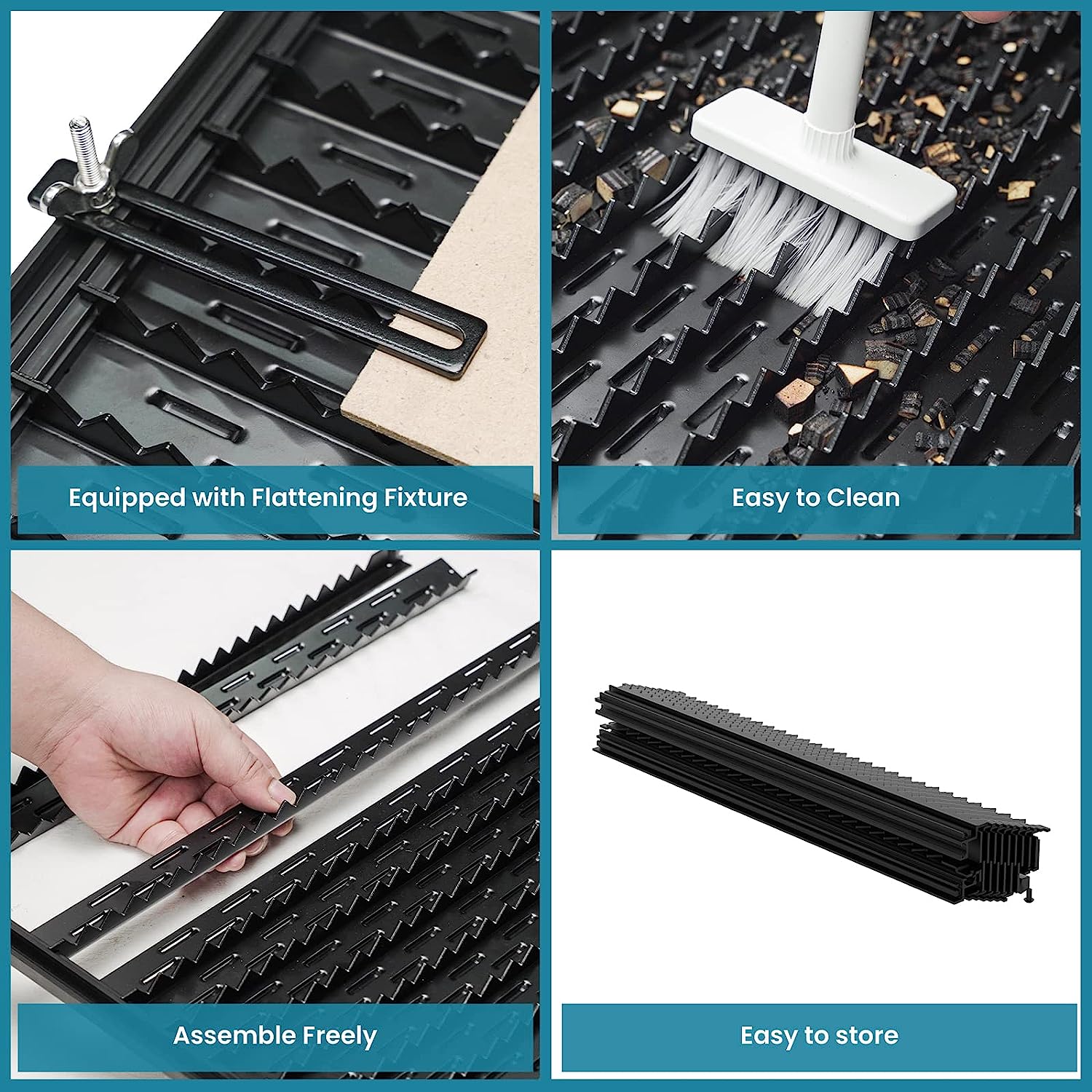 ATOMSTACK MAKER F3 Matrix Laser Honeycomb Work Table, 460 x 425 mm, Metal Honeycomb Worktop, Protective Plate, Laser Bed Table, Suitable for A5 Pro/A10 Pro/A20 Pro CO2/Diode/Fibres, Laser Engraving