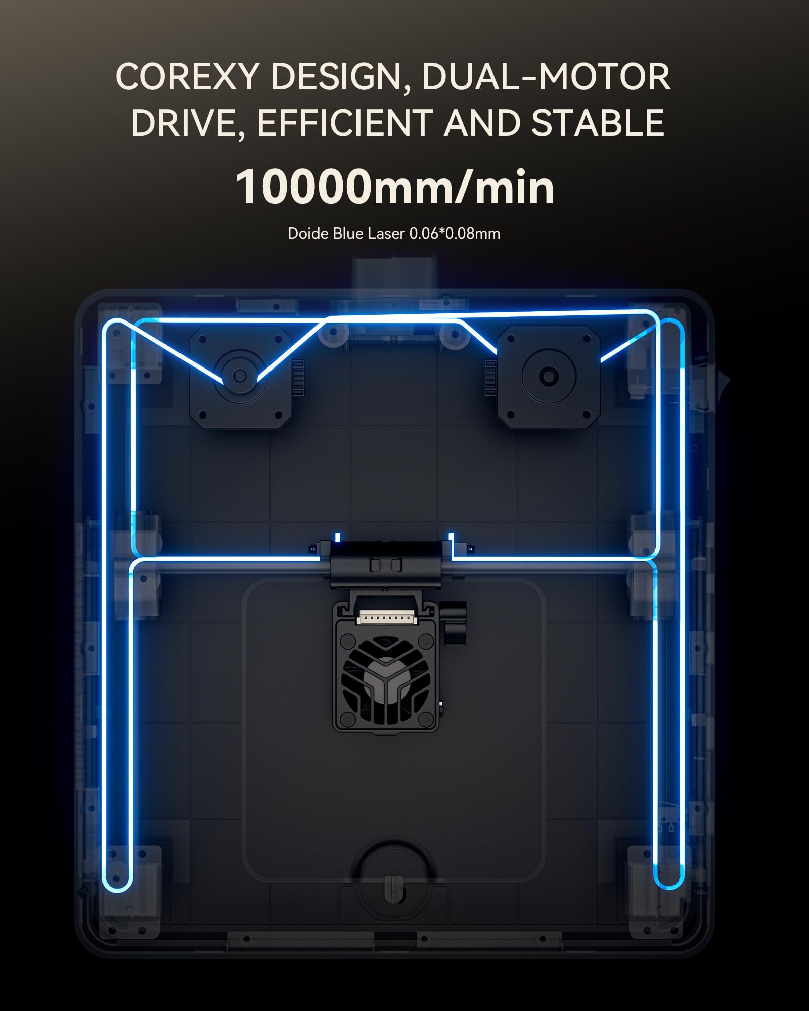 AtomStack P1 First Entry-Level Mini Dual-Laser Engraver Enclosed Portable 5W Diode+1.2W Infrared Smart Laser Marker DIY Cutter
