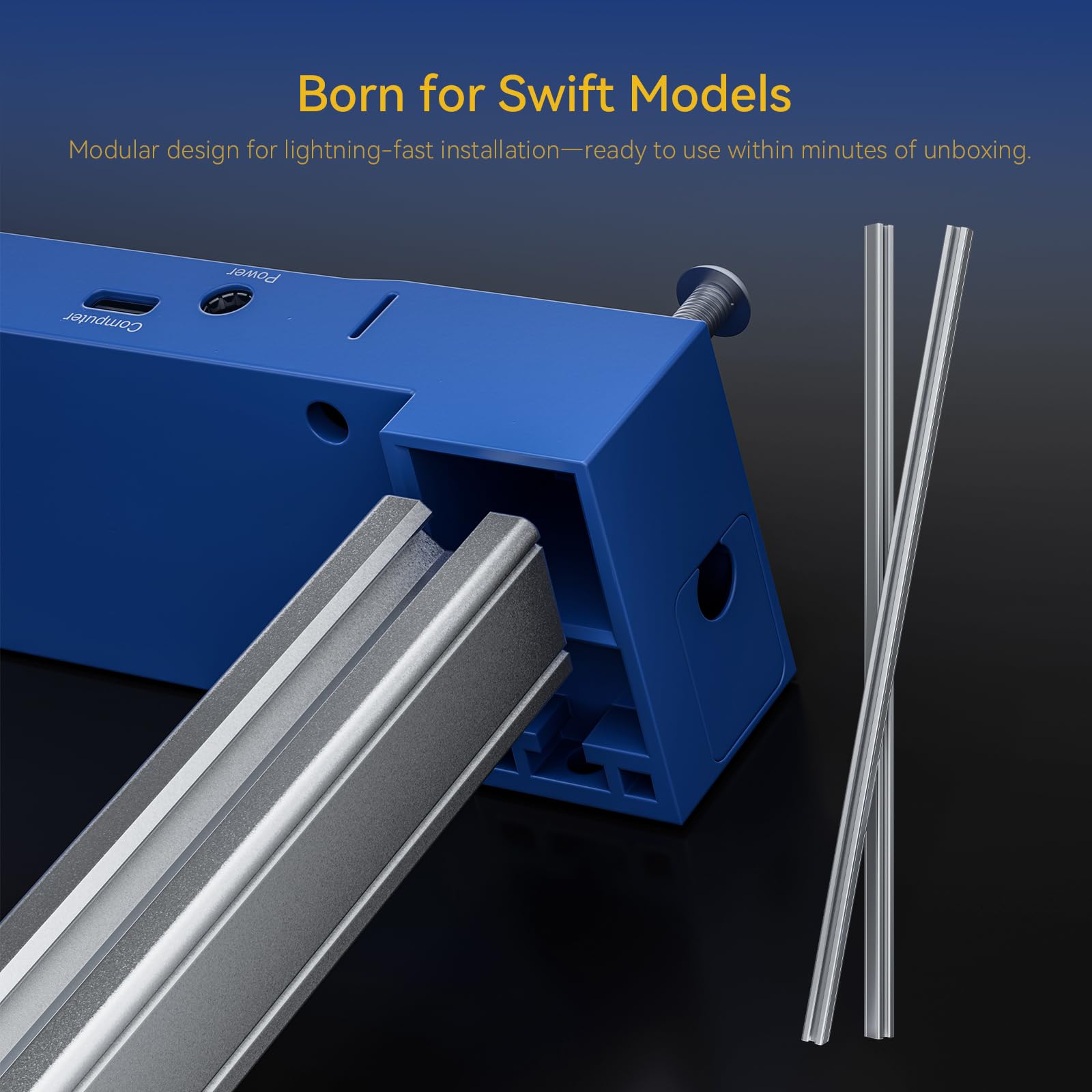 For Swift Laser Engraving Extension Kit 300*600mm Compatible Swift 7W/12W Large DIY Projects New Easy Operation