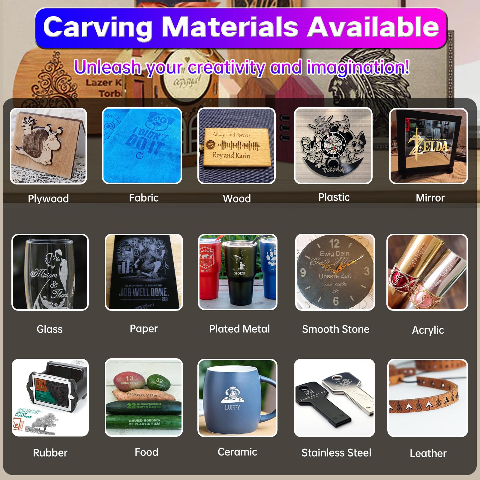 ATOMSTACK S30 Pro A30 PRO X30 PRO 160W Laser Engraving Machine with Air Assist Kits, 33W Output Professional Laser Cutting Machine, Business Marking Machine, Ultra-fine Carving and Faster Cutting, Best Gifts for Him