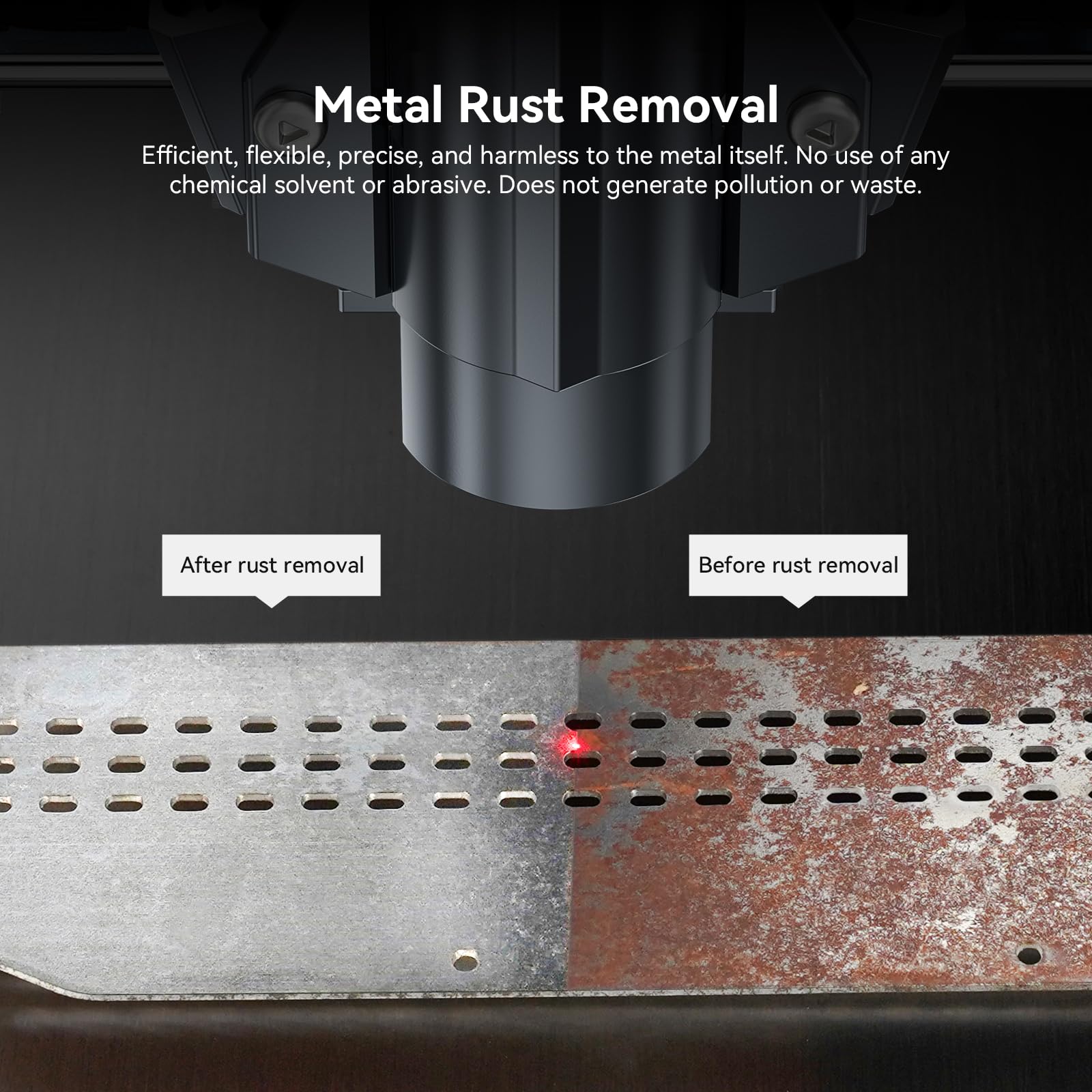 ATOMSTACK MR20 Infrared Laser Module 20W Fiber Laser Power 1064nm Fiber Laser Engraving Head 0.03x0.06 Point Replacement Part For Carving Metal Slate Planer Stone Glass Marble For A70 A40 A30 A20 A10 X7 S10 X20 X30 X40 PRO Laser Engraving Machine
