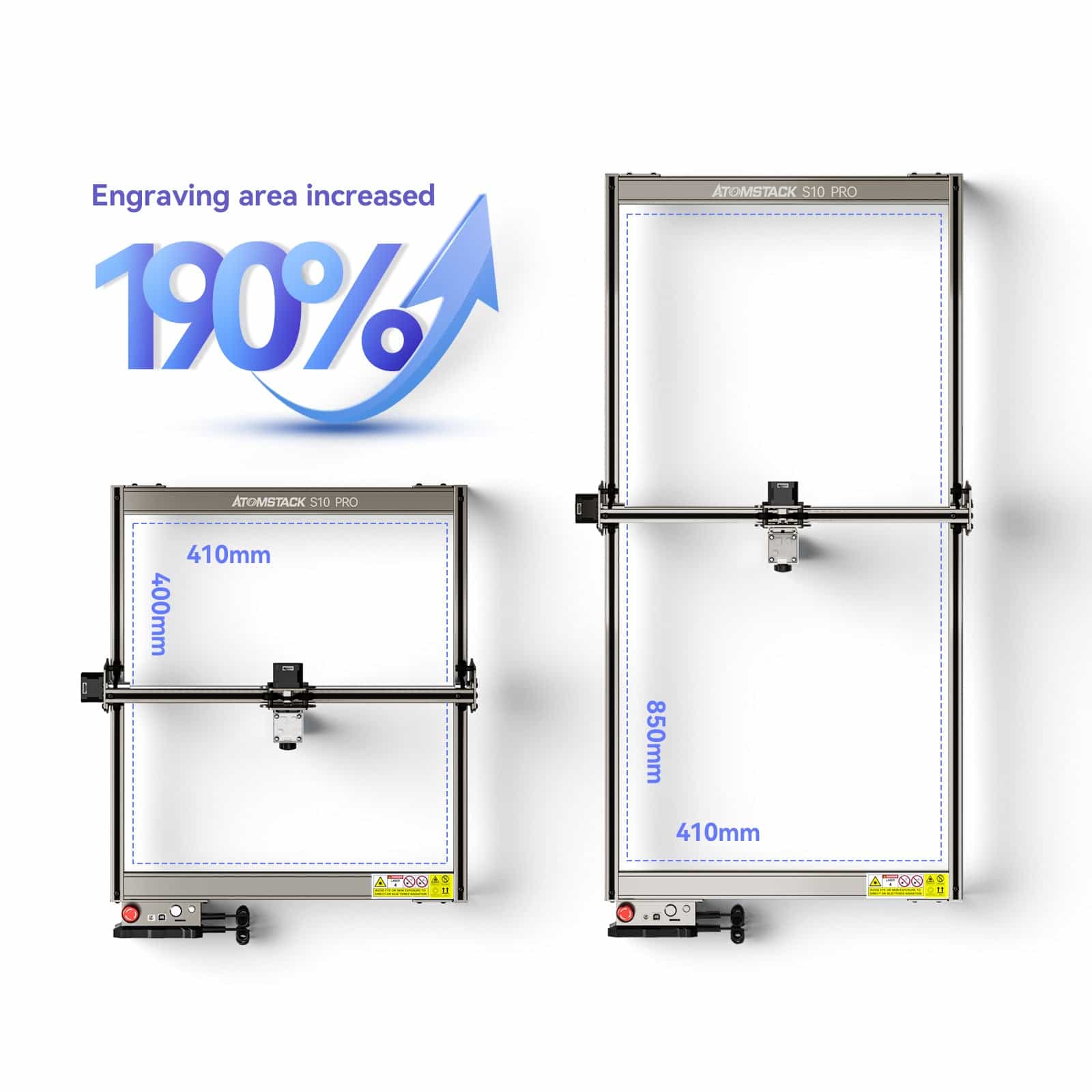 Extension kit for A10/X7/S10 Pro laser engraving machine - Atomstack Factory Store