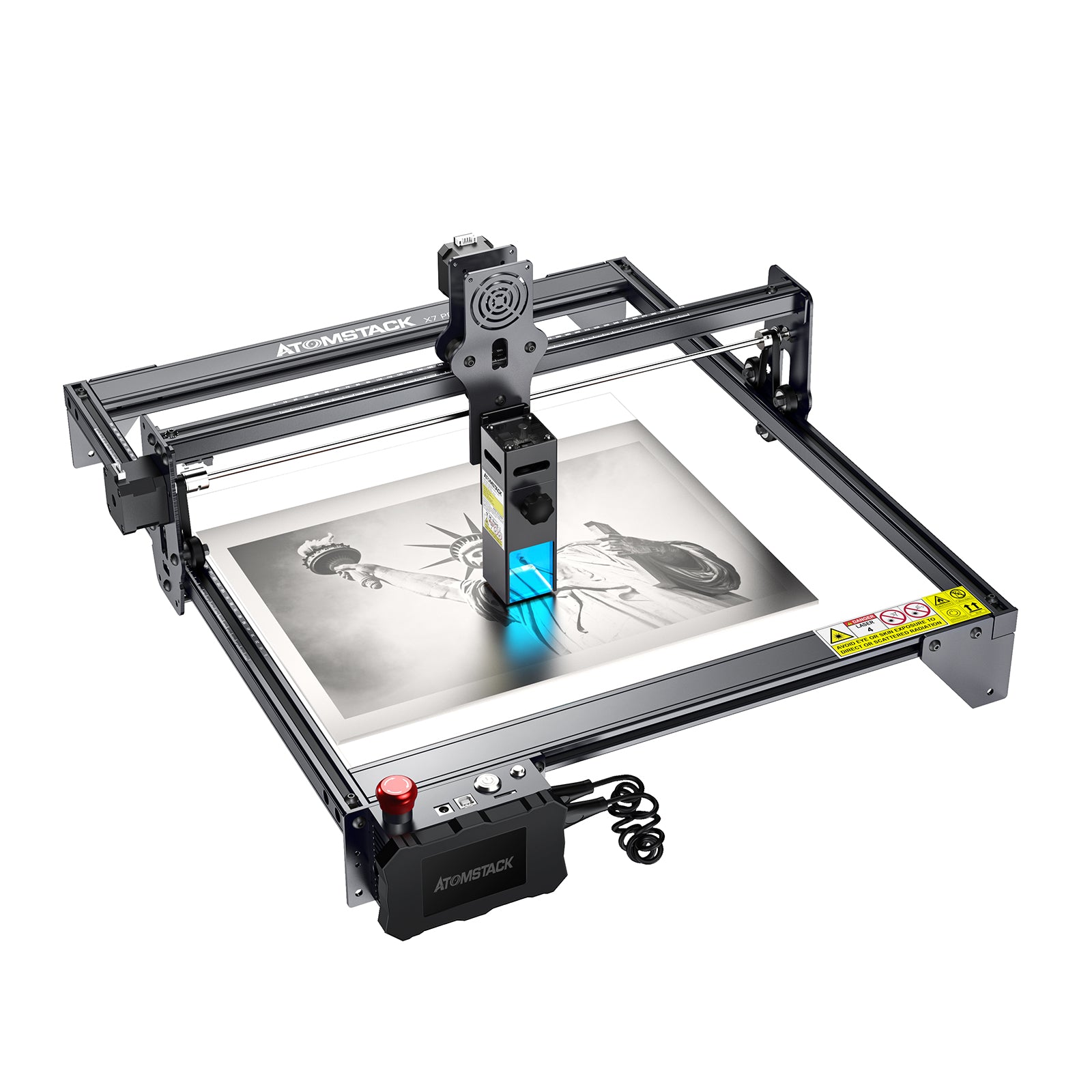 Atomstack 50W  X7 Pro Laser engraving and cutting machine 10W output power with Air assist - Atomstack Factory Store