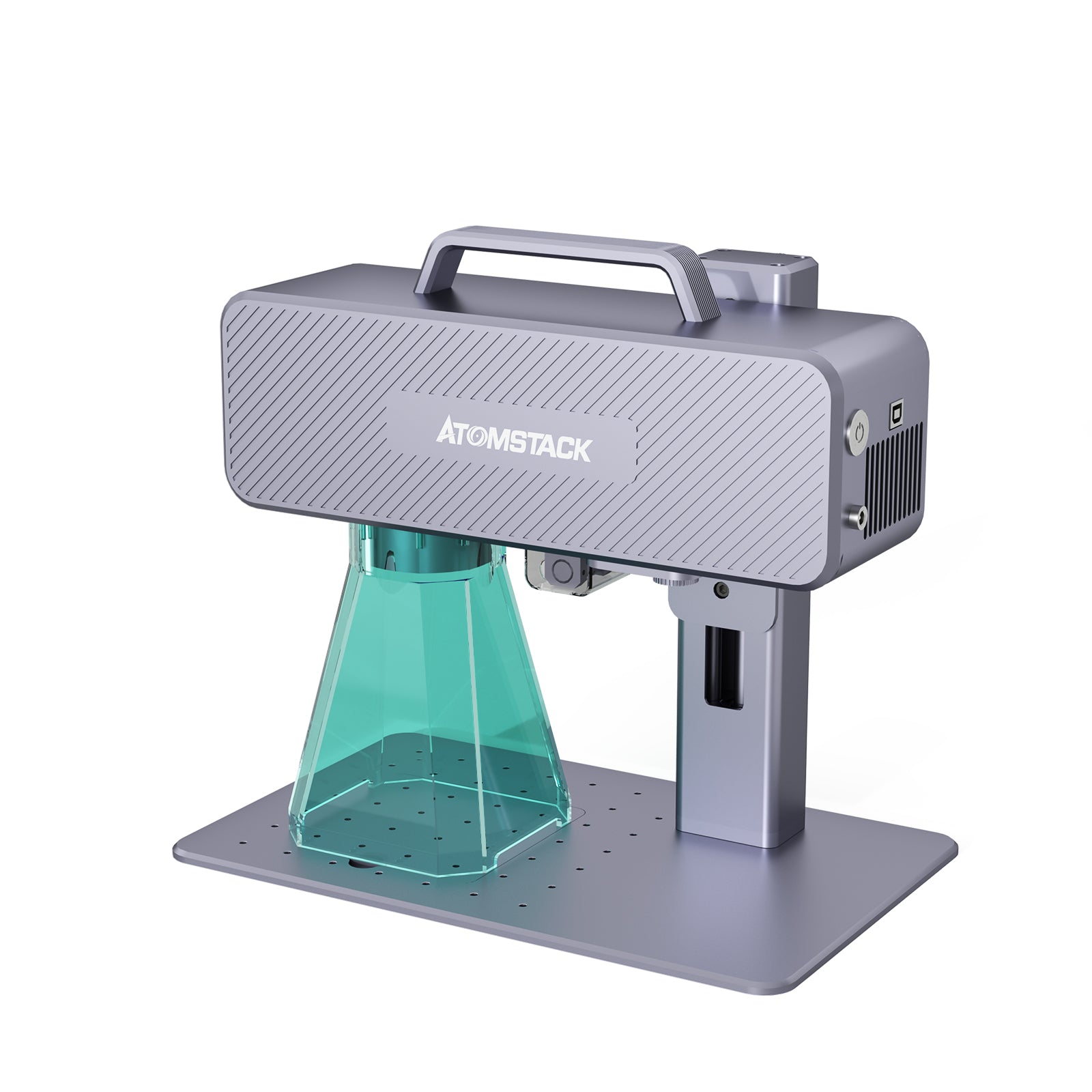 New arrival Atomstack M4 20W Fiber laser marking machine - Atomstack Factory Store