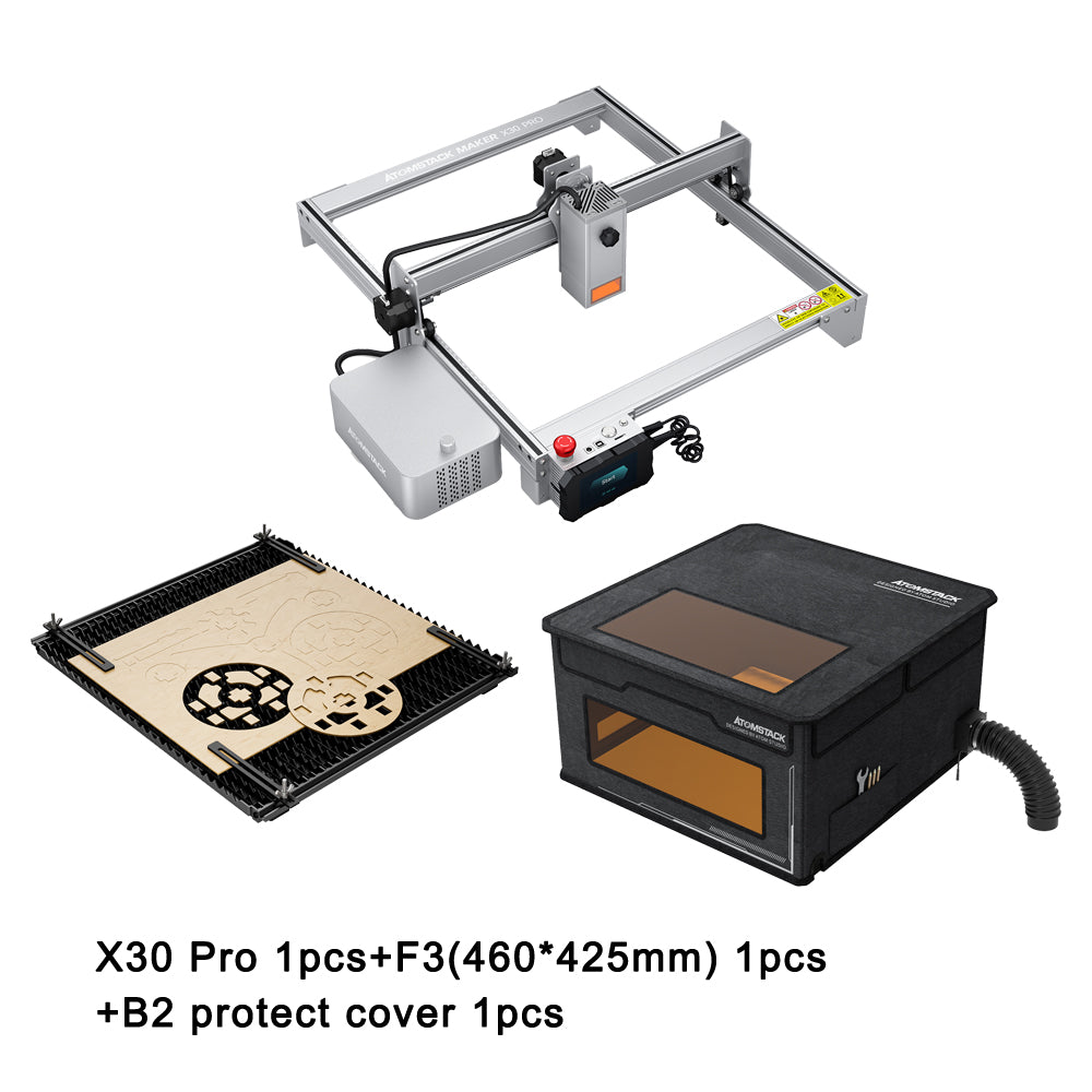 New Arrival Atomstack X30 Pro  6 core  33W Laser Engraving and Cutting Machine - Atomstack Factory Store