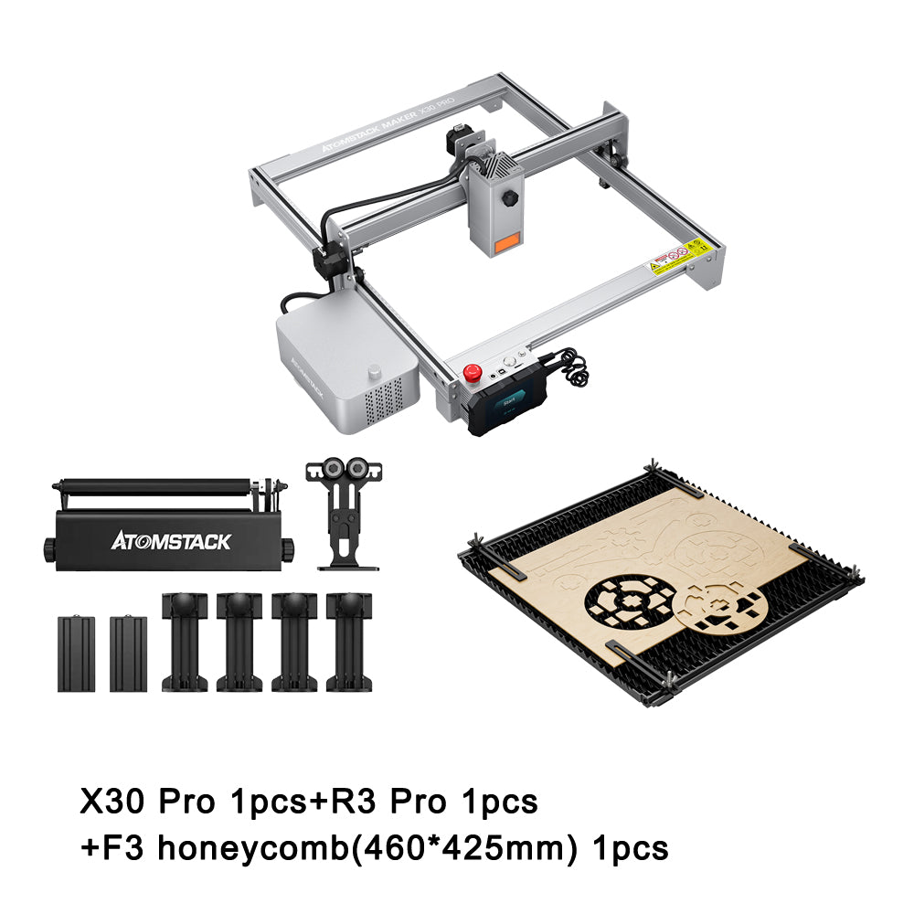 New Arrival Atomstack X30 Pro  6 core  33W Laser Engraving and Cutting Machine - Atomstack Factory Store