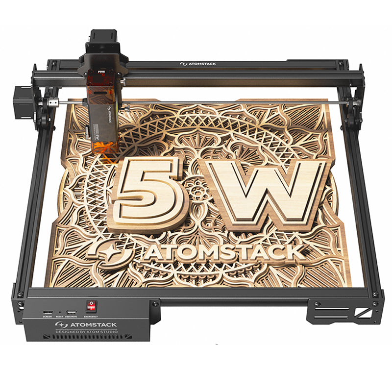 [EU Direct] ATOMSTACK Second-Generation Upgrade A5 PRO V2 5W, A10 PRO V2 10W, A20 PRO V2 20W Laser Engraver For Beginners DIY Hobby Kraft Woodworking Tools
