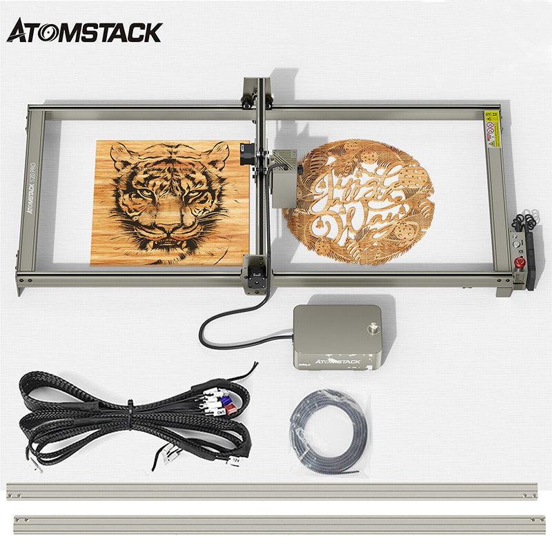 ATOMSTACK Extension Kit For Laser Engraving Machine A20 X20 S20 Pro A40 X40 S40 Pro A30 X30 S30 Pro X70 S10 A10 PRO A5 PRO Expansion Area Up To 850x400mm