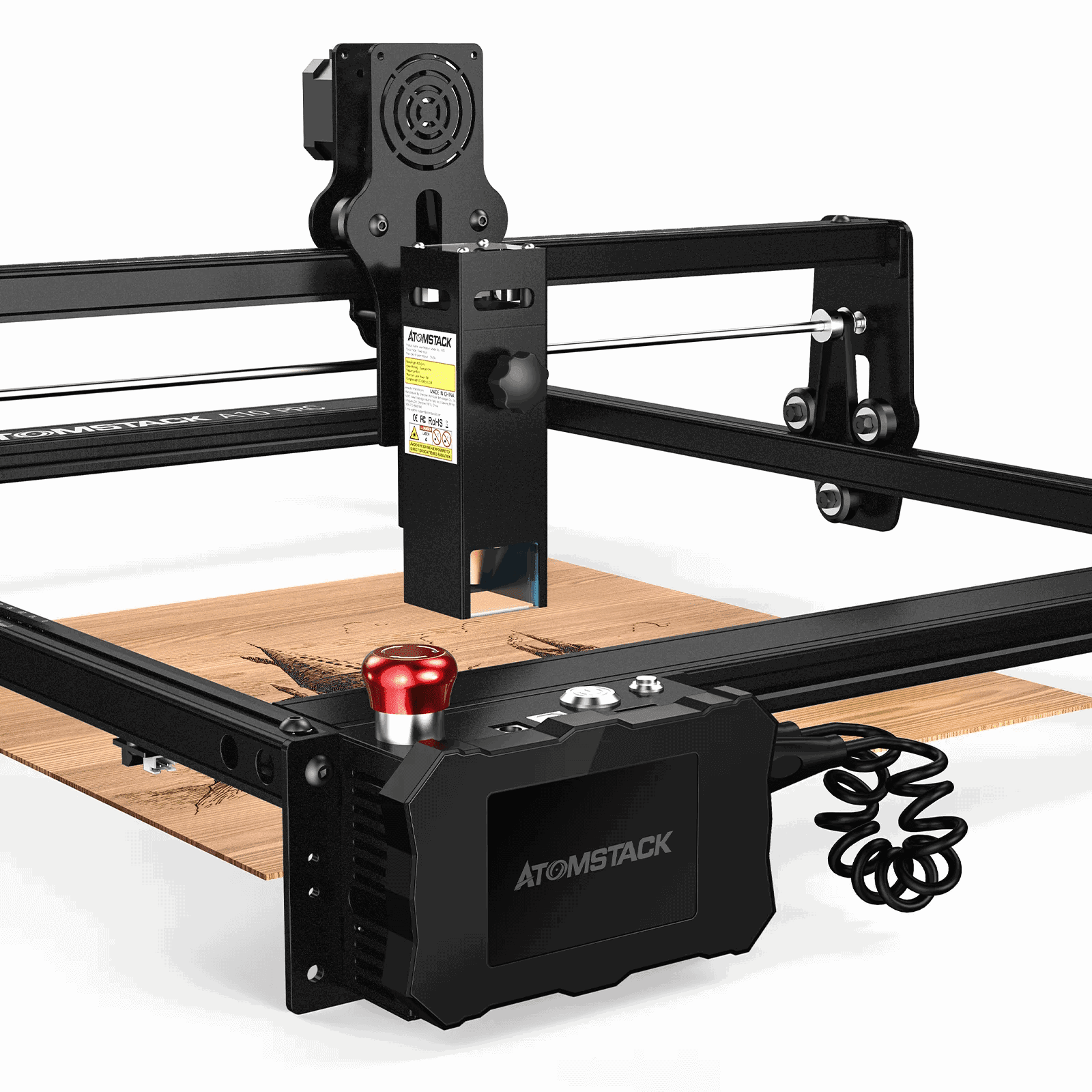 Atomstack A10 Pro 50W Laser Engraver & Cutter Potable Engraving Machine  With Magnetic controller