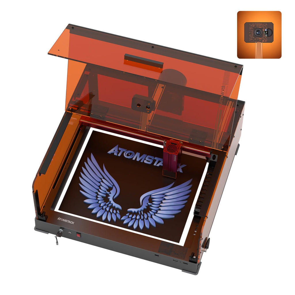 ATOMSTACK A12 Ultra Laser Engraving Machine 50W CNC DIY Mini Cutter Wi