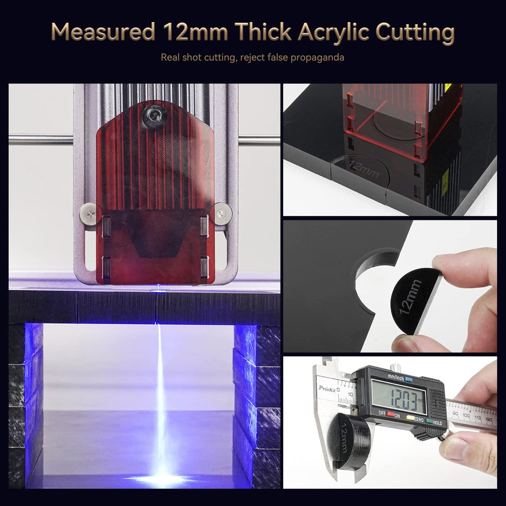 Atomstack Camera Dimensions ATOMSTACK A5 Pro Laser Engraving Machine With AC2 Wireless Lightburn C