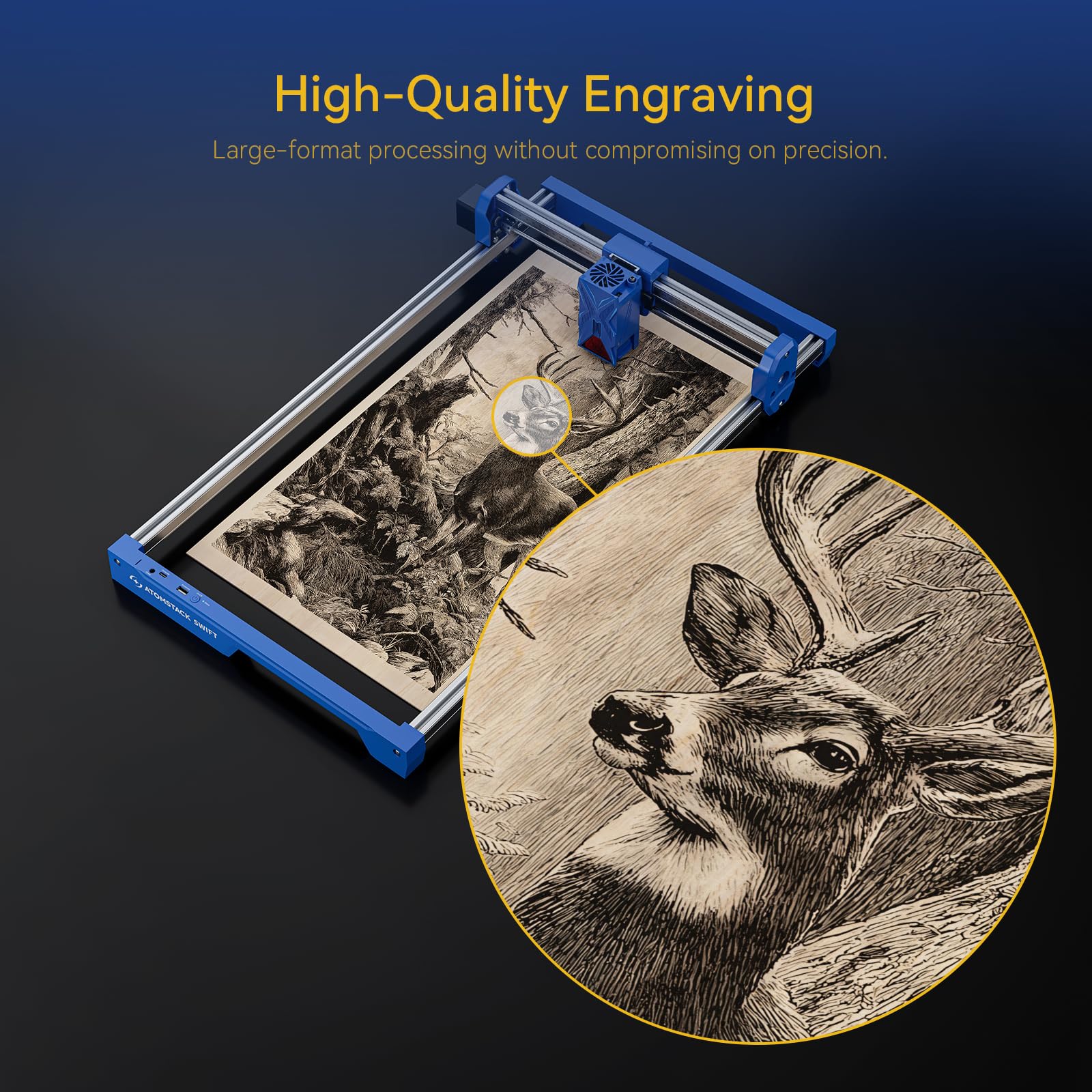 For Swift Laser Engraving Extension Kit 300*600mm Compatible Swift 7W/12W Large DIY Projects New Easy Operation