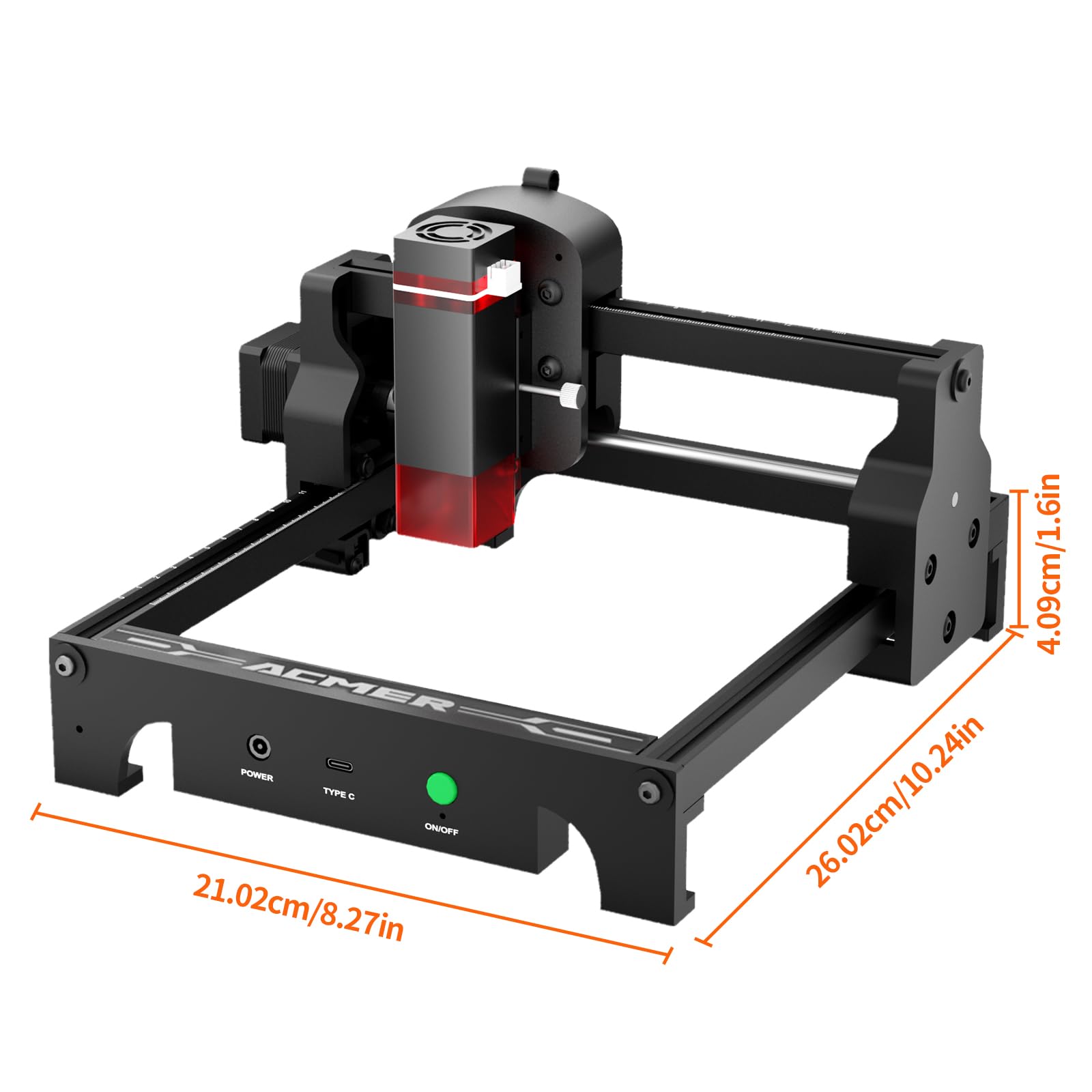 ACMER Laser Engraver S1 Portable Laser Cutter and Engraver CNC Machine