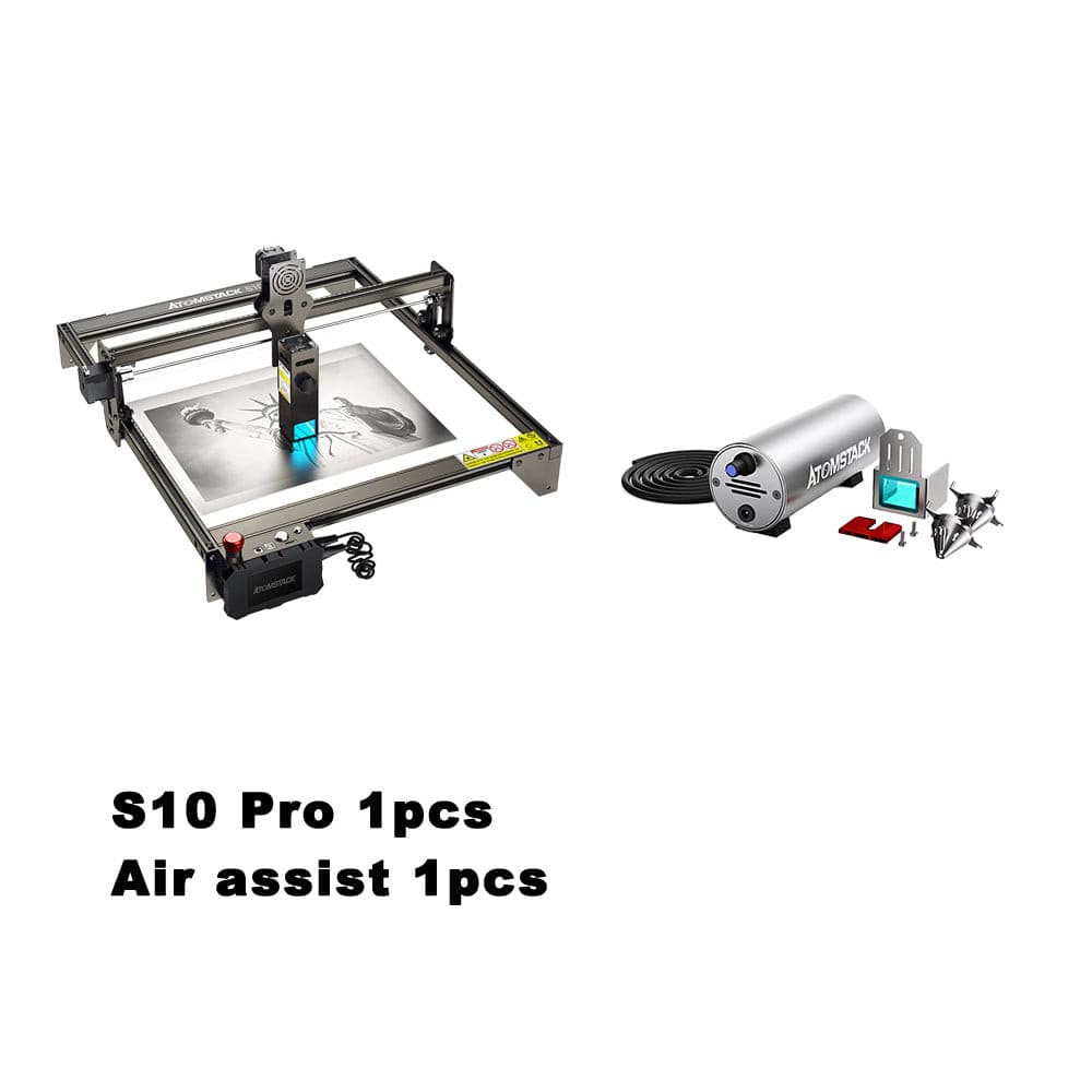 ATOMSTACK S10 Pro máquina de corte de grabado láser S10 Pro 50W CNC, para  escritorio, bricolaje